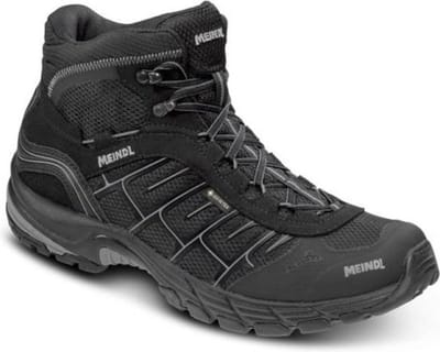 MEINDL Quebec Mid GTX - Wandelschoen - Zwart/Zilver - Heren - Maat 42