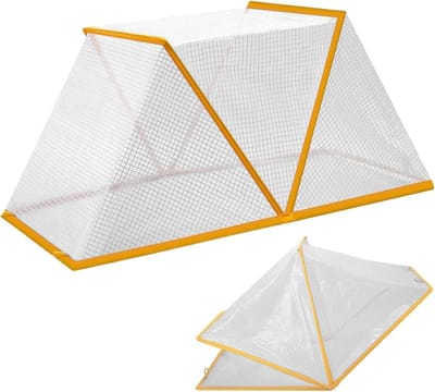 Doorzichtige plantentent - Beschermkooi kas - Planten beschermen - Windbestendig frame - 80x35x34cm - Transparant