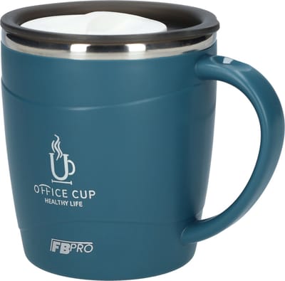 Travel mug - Langdurig warm of koud - Thermosbeker voor koffie, thee en andere warme dranken! - Sluitbare Bovenkant - Koffiebeker Blauw