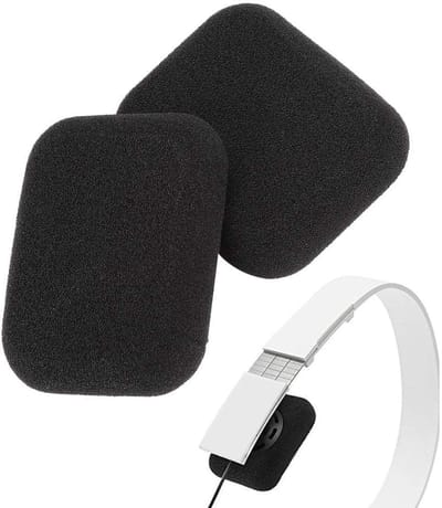 Dailygoods- Oorkussens Zachte Foam - Verbeterde Geluidsisolatie - Draagbare Hoofdtelefoon - Vervangende Covers - Comfortabele Oorkussens - Duurzaam en Flexibel - Hoofdtelefoonhoes