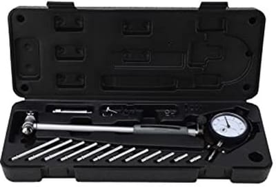 Allecto - Binnendiametermeter - Boringmeterset - Precisie Meetgereedschap voor Technici en Monteurs - Aluminium - Diametermeting - Radiusmeting - I...