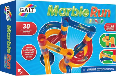 Knikkerbaan Constructie - Bouwspel Knikkers - Creatief Spelen - 24 Kleurrijke Delen - 30 Stuks - Multicolor