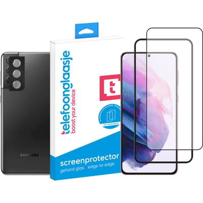 Samsung Galaxy S21 Plus scherm + camera screenprotector
