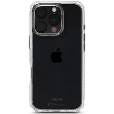 Hama hoesje geschikt voor Iphone 16 Pro - Extreme Protect cover - Transparant