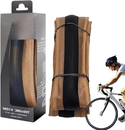 Fietsbanden - Opvouwbare band - Stadsfietsen - Lekbescherming - 700 x 28c - Gele rand