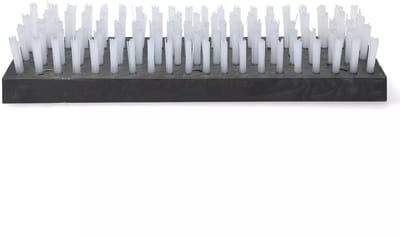 Kalverborstel Nylon 45 x 15 cm - Borstel voor Kalveren - borstel kalveren - nylon borstel - Wit