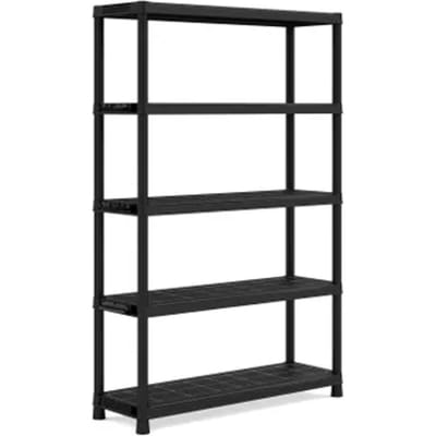 Sencys Stellingkast - 187x120x40cm - Draagkracht 70kg - Zwart