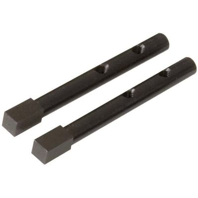 KS Tools 450.0197 Vierkante adapter, 10 mm, verpakking van 2 stuks, gebruineerd