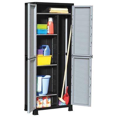 vidaXL - Opbergkast - 68x39x171,5 - cm - kunststof