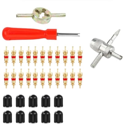 Auto Fiets Ingelaste Handvat Band Ventiel Core Remover Schroevendraaier Band Reparatie Installeren Tool Kit Auto Motor Accessoires