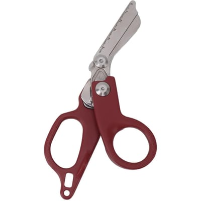 Noodhulp Schaar Aluminiumlegering Multifunctionele Opvouwbare Schaar voor Binnen Buiten Blauw rood