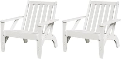 Adirondack Tuinstoel - Houten Stoel Buiten - Ontspannen in de tuin - Massief grenenhouten frame