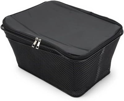 Achter Fietsmand - Fietsopbergtas - Stadsreizen - Waterdichte Cover - 20 Liter - Zwart