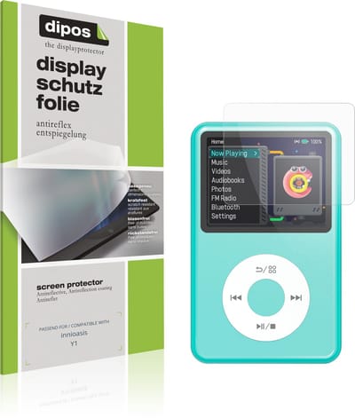 dipos – 4x Matte Beschermfolie geschikt voor innioasis Y1 | Krasbestendige & antireflecterende Screenprotector Ultra-Thin