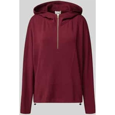Loose fit hoodie van viscosemix