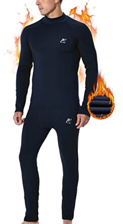 Functionele Thermokleding set voor Heren – Warm en Ademend Ondergoed voor Buiten en Actieve Sporten