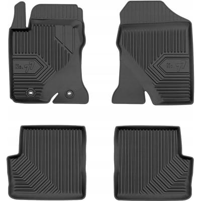 FROGUM TOYOTA Corolla IX E12 2001-2007 automat - Automatten - 3D pasvorm - Hoge rand 4 cm - Geurloos TPE