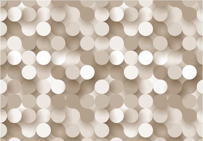 Fotobehangkoning - Behang - Vliesbehang - Fotobehang - Gold Net - 150 x 105 cm