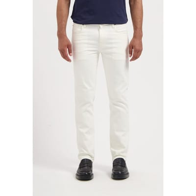 Mud Jeans Bryce Mid Straight Natural Size: W32L32 | Straight Outlet | Heren | Wit