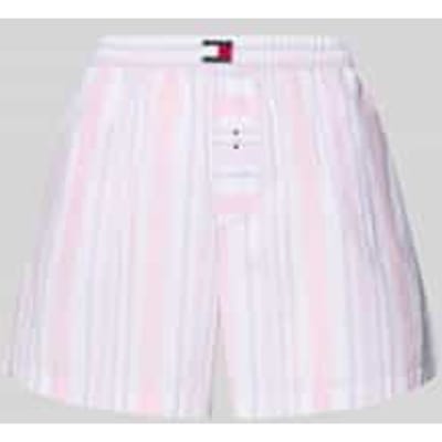 Loose fit pyjama short van puur katoen