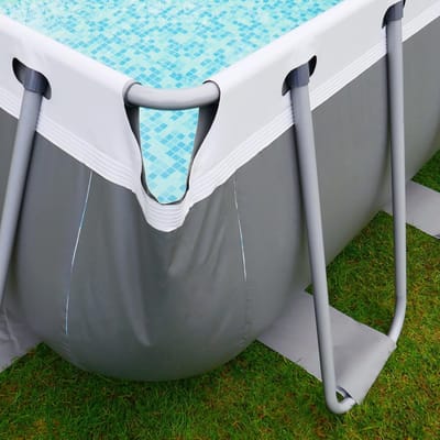 Whirlpool badkuip 180x130 cm – Luxe 2-persoons jacuzzi bad acryl met 30 jets, vrijstaand wellness bad met hydromassage, Air-Relax spa bad compleet – Laura