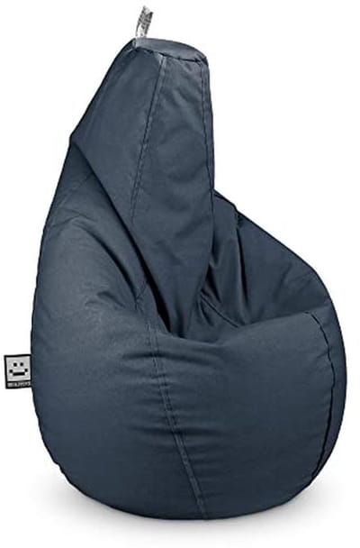 Zitzak Stoel - Zitpoef Outdoor - Tuin Ontspannen - Nieuw Ontwerp - XXL 90x90x135cm - Petrol Grijs