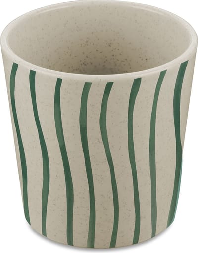 Koziol - Connect Cup 190 ml Monstera Stripes Set of 4 Pieces
