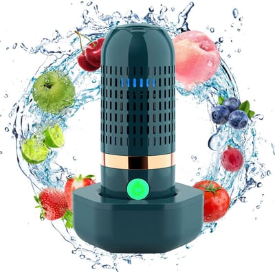 Groente Draadloze USB fruit en groentewasmachine - draagbare voedselreiniger - compact ontwerp - praktisch voor dagelijkse voedselreiniging