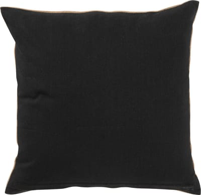 J-Line kussen Olifant - textiel - naturel/zwart - small