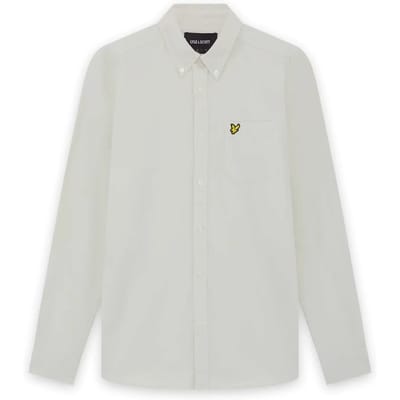Overhemd Lange Mouw Lyle &amp; Scott LW2112V PLAIN OXFORD-W870 COVE