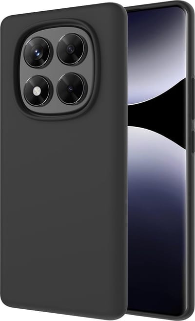 Casemania Hoesje Geschikt voor Xiaomi Poco X7 - Zwart - Siliconen Back Cover