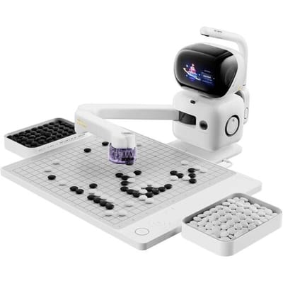 SenseRobot slimme go-speltegenstander – professioneel AI-go-bord met robotarm, geschikt voor alle vaardigheidsniveaus, hoogwaardige spelervaring,