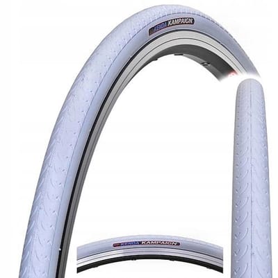 Kenda K177 Kampaign - Racefiets Buitenband - 700x23c - Witte Kleur - Lage Rolweerstand
