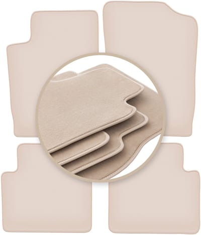 PREMIUM beige matten voor: Citroen Xsara break, stationwagen, hatchback 1997-2006