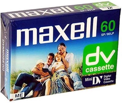 Maxell DVM 60 - MiniDV tape - DV video