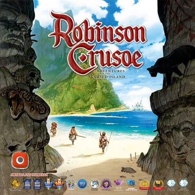 Robinson Crusoe Adventures on the Cursed Island - Bordspel