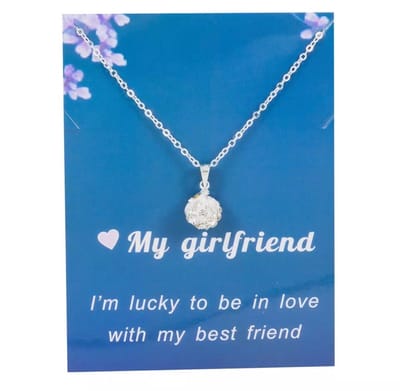 Akyol - girlfriend ketting - cadeau voor vriendin - cadeau - verjaardag - verjaardags cadeau - ketting - cadeau voor jouw vriendin