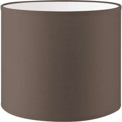 Home Sweet Home Lampenkap Bling cilinder - van stof - taupe - Moderne stoffen Lampenkap - 20/20/17cm - E27 lamphouder - voor wandlamp, tafellamp en
