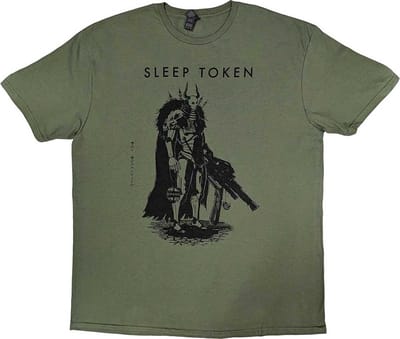 Sleep Token - The Summoning Heren T-shirt - S - Groen