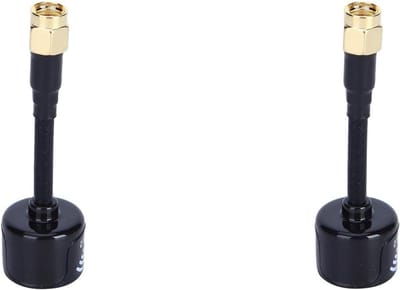 FPV Drone Antenne - RC Drone Antenne - Signaal Verbeteren - RHCP Polarisatie - 3dBi - Zwart