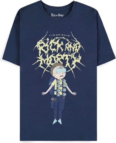 Rick And Morty - Morty's Revenge Heren T-shirt - S - Blauw