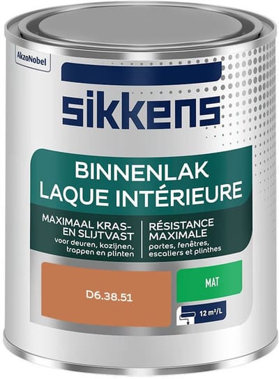 Sikkens - Binnenlak Mat - D6.38.51 - Mengverf - 750 Ml