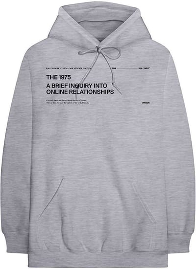 The 1975 - ABIIOR Version 2. Hoodie/trui - S - Grijs