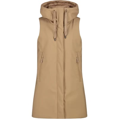 Dames mouwloze hoodie CMP