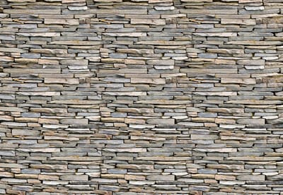 Fotobehang Stone Wall | XL - 208cm x 146cm | 130g/m2 Vlies