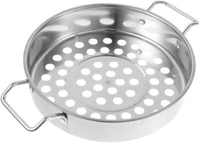 Dailygoods- Vergiet Roestvrij staal - Hittebestendig - Voedselveilig - Dubbelzijdige handgreep - Keukenfilterzeef - Snelle scheiding van vloeistoffen - Zeef