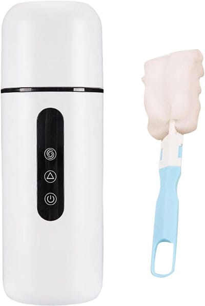 Reis Waterkoker - Auto Heater - Warme Dranken Maken - Ingebouwde Roerfunctie - 420ML Capaciteit - Wit