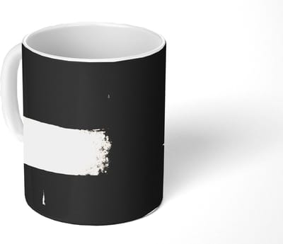 Mok - Koffiemok - Abstract - Pastel - Minimalisme - Mokken - 350 ML - Beker - Koffiemokken - Theemok