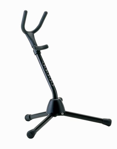 König & Meyer 14315 Sopran-saxofoonstand voor gebogene Sopransaxofoone - Standaard voor houten blaasinstrumenten