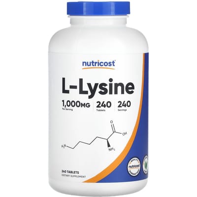 L-Lysine, 1.000 mg, 240 tabletten